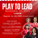 Play to Lead: Virtual Event