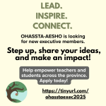 Apply to join OHASSTA-AESHO’s Executive Team